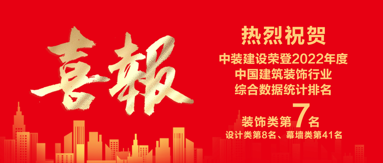 和记娱乐官网app蝉联中国建筑装饰行业百强第七